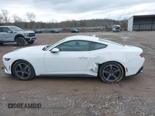 2024 Ford Mustang EcoBoost with VIN 1FA6P8TH6R5106965, listed as a IAAI auction lot 41572551 with 25,474 mi miles. Bid and sale history available at carsss.com. Image 14.