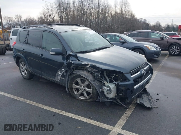 2009 Toyota RAV4 Ltd with VIN 2T3BK31V19W009572, listed as a IAAI auction lot 41475290 with 186,164 mi miles. Bid and sale history available at carsss.com. Image 1.