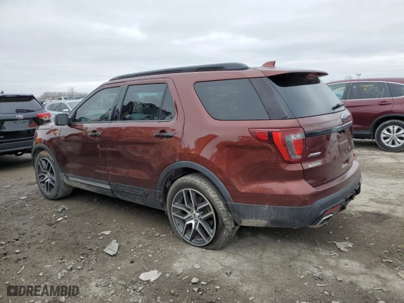 2016 Ford Explorer Sport with VIN 1FM5K8GT5GGC84267, listed as a Copart auction lot 51422195 with 100,554 mi miles and Clean Title. Bid and sale history available at carsss.com. Image 2.