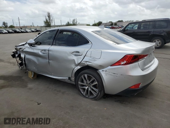 2019 Lexus IS with VIN JTHBA1D20K5094330, listed as a Copart auction lot 47446205 with 59,051 mi miles and Salvage Title. Bid and sale history available at carsss.com. Image 2.