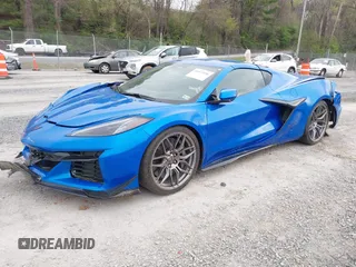 2024 Chevrolet Corvette 1LZ with VIN 1G1YD2D33R5610197, listed as a IAAI auction lot 41972596 with 5,136 mi miles and . Bid and sale history available at DreamBid. Image 16.