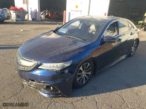 2015 Acura TLX V6 Tech with VIN 19UUB2F56FA007338, listed as a IAAI auction lot 40888874 with 111,517 mi miles. Bid and sale history available at carsss.com. Image 17.