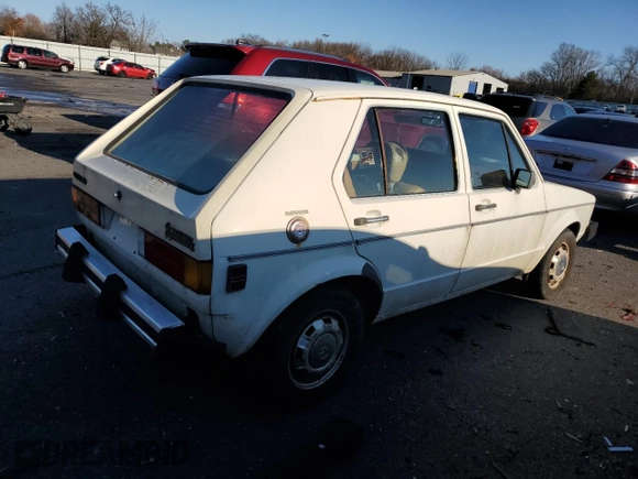 1982 Volkswagen Rabbit z VIN 1VWFB0172CV102467, wystawiony jako Copart lot #84652424 z przebiegiem 86 100 mil mil oraz Szkoda całkowita • Salvage title. Historia ofert i sprzedaży dostępna na DreamBid. Obrazek 3.