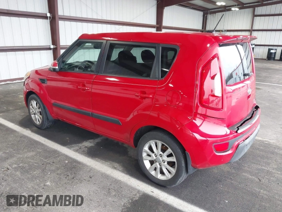 2012 Kia Soul + with VIN KNDJT2A69C7432852, listed as a IAAI auction lot 41960420 with 298,565 mi miles. Bid and sale history available at carsss.com. Image 3.