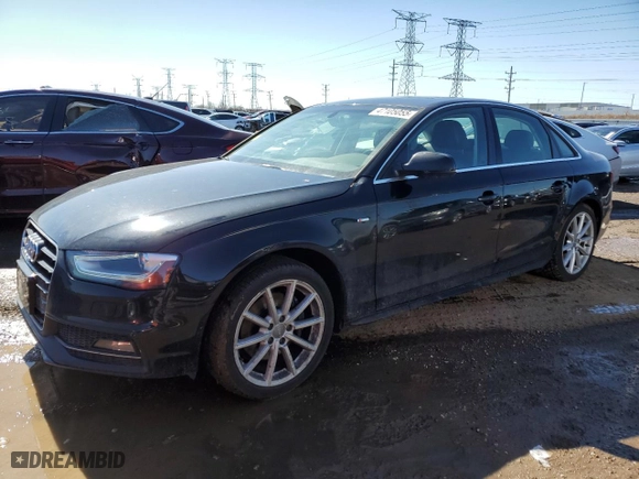 2015 Audi A4 Premium with VIN WAUBFAFL0FN022166, listed as a Copart auction lot 47105055 with 132,448 mi miles and Salvage Title. Bid and sale history available at carsss.com. Image 1.
