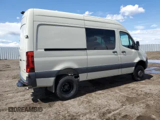 2024 Mercedes-Benz Sprinter with VIN W1W8NB6Y0RT164426, listed as a Copart auction lot 51678665 with 2,928 mi miles and Non Repairable. Bid and sale history available at DreamBid. Image 3.