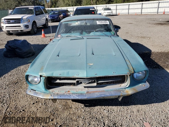 1967 Ford Mustang z VIN 7T01T287723, wystawiony jako Copart lot #79363484 z przebiegiem 360 421 mil mil oraz Szkoda całkowita • Salvage title. Historia ofert i sprzedaży dostępna na DreamBid. Obrazek 5.