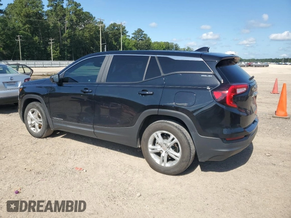 2022 GMC Terrain SLE with VIN 3GKALMEV6NL203500, listed as a Copart auction lot 62190195 with 61,375 mi miles and Salvage title. Bid and sale history available at DreamBid. Image 2.