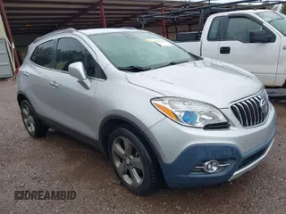 2013 Buick Encore Convenience with VIN KL4CJBSB1DB098786, listed as a IAAI auction lot 41913736 with 103,262 mi miles. Bid and sale history available at carsss.com. Image 1.