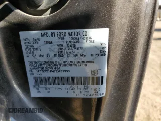 2007 Ford F-250 XL with VIN 1FTSX21P47EA51333, listed as a Copart auction lot 81054774 with Not Provided miles and Salvage Title. Bid and sale history available at DreamBid. Image 10.