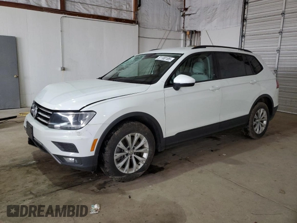 2018 Volkswagen Tiguan S z VIN 3VV0B7AXXJM010176, wystawiony jako Copart lot #51100185 z przebiegiem 84 032 mil mil oraz Szkoda całkowita • Salvage title. Historia ofert i sprzedaży dostępna na DreamBid. Obrazek 1.