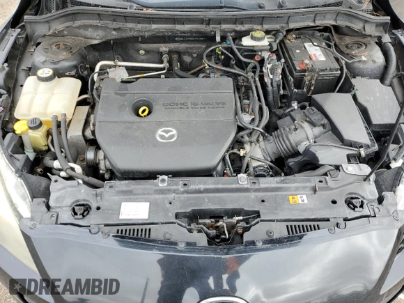 2013 Mazda 3 i SV with VIN JM1BL1TFXD1765660, listed as a Copart auction lot 51045195 with 161,749 mi miles and Salvage Title. Bid and sale history available at DreamBid. Image 11.