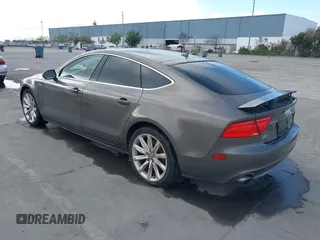 2012 Audi A7 Premium Plus with VIN WAUYGAFC3CN130168, listed as a IAAI auction lot 41647698 with 118,295 mi miles and . Bid and sale history available at DreamBid. Image 3.