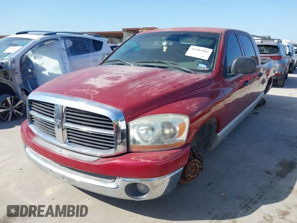 2006 Dodge 1500 SLT with VIN 3D7KR19D26G206859, listed as a IAAI auction lot 41983903 with 268,199 mi miles and . Bid and sale history available at DreamBid. Image 2.