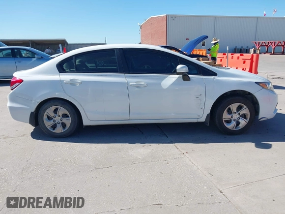 2015 Honda Civic LX with VIN 19XFB2F59FE045943, listed as a IAAI auction lot 42312404 with 108,679 mi miles and . Bid and sale history available at DreamBid. Image 13.