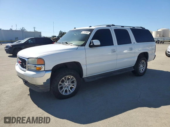 2005 GMC Yukon XL SLT with VIN 1GKFK16Z25J140976, listed as a Copart auction lot 47102665 with 169,420 mi miles and Salvage Title. Bid and sale history available at carsss.com. Image 1.
