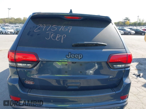 2020 Jeep Grand Cherokee Limited X z VIN 1C4RJFBG1LC184921, wystawiony jako IAAI lot #40587410 z przebiegiem 111 718 mil mil oraz . Historia ofert i sprzedaży dostępna na DreamBid. Obrazek 16.