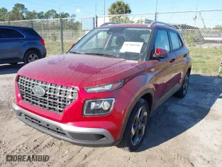 2024 Hyundai Venue SEL with VIN KMHRC8A37RU289787, listed as a IAAI auction lot 41780208 with NaN miles. Bid and sale history available at carsss.com. Image 2.