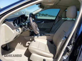 2014 Mercedes-Benz C 250 Sport with VIN WDDGF4HB0EA963918, listed as a Copart auction lot 50125245 with 49,923 mi miles and Salvage Title. Bid and sale history available at DreamBid. Image 7.