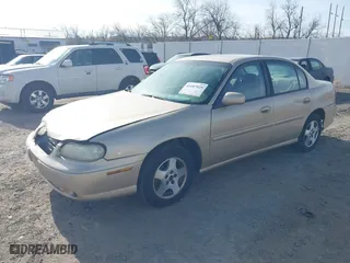 2003 Chevrolet Malibu LS with VIN 1G1NE52J73M610381, listed as a IAAI auction lot 41687829 with 141,221 mi miles. Bid and sale history available at carsss.com. Image 2.
