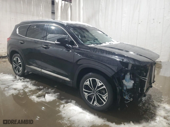 2019 Hyundai Santa Fe Limited with VIN 5NMS53AA1KH071911, listed as a Copart auction lot 88860245 with 95,578 mi miles and Salvage Title. Bid and sale history available at carsss.com. Image 4.