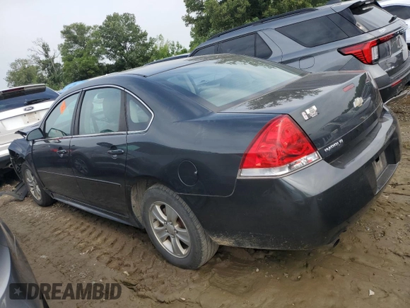 2012 Chevrolet Impala LS Fleet with VIN 2G1WF5E39C1320265, listed as a Copart auction lot 56971305 with Not provided miles and Salvage title. Bid and sale history available at DreamBid. Image 2.