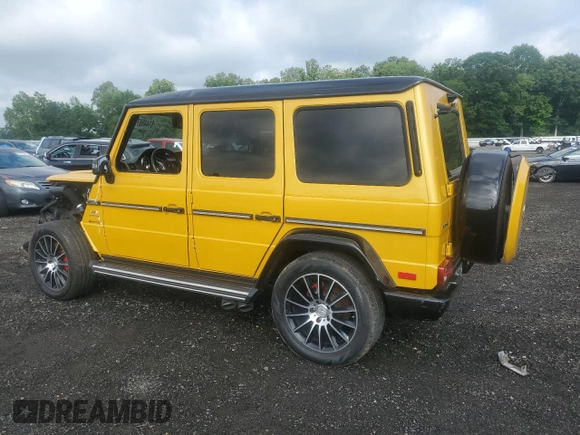 2017 Mercedes-Benz G 63 AMG with VIN WDCYC7DF0HX263541, listed as a Copart auction lot 61446875 with 54,680 mi miles and Salvage title. Bid and sale history available at DreamBid. Image 2.