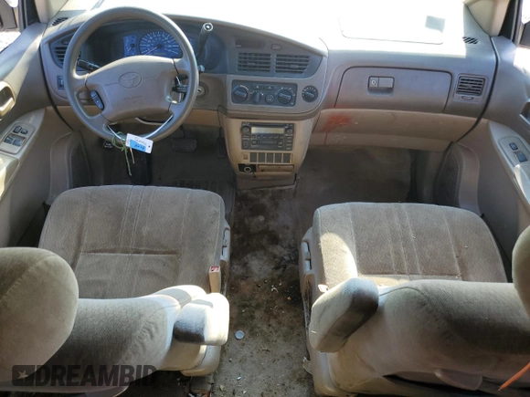 2003 Toyota Sienna CE with VIN 4T3ZF19C03U536617, listed as a Copart auction lot 66270023 with 290,982 mi miles and Clean Title. Bid and sale history available at carsss.com. Image 8.