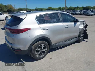 2020 Kia Sportage LX with VIN KNDPMCAC6L7742024, listed as a IAAI auction lot 41826294 with 67,359 mi miles. Bid and sale history available at carsss.com. Image 4.