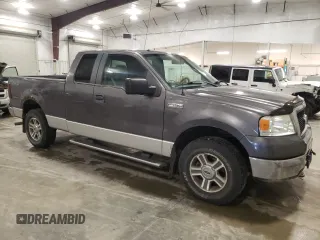 2007 Ford F-150 XLT with VIN 1FTPX14V57FB61439, listed as a Copart auction lot 62274645 with 200,319 mi miles and Salvage title. Bid and sale history available at DreamBid. Image 4.