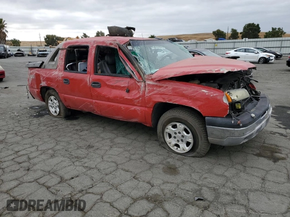2003 Chevrolet Avalanche with VIN 3GNEK13T93G330836, listed as a Copart auction lot 71985704 with 0 mi miles and Salvage Title. Bid and sale history available at carsss.com. Image 4.