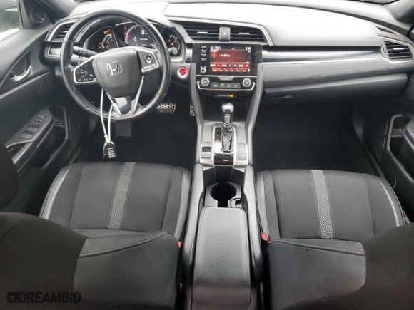 2021 Honda Civic Sedan Sport with VIN 2HGFC2F82MH500853, listed as a Copart auction lot 51116235 with 113,444 mi miles and Salvage Title. Bid and sale history available at carsss.com. Image 8.