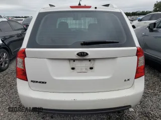 2007 Kia Rondo LX with VIN KNAFG525X77042511, listed as a Copart auction lot 74114254 with 0 mi miles and Salvage Title. Bid and sale history available at carsss.com. Image 6.
