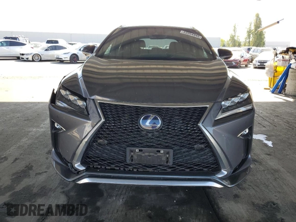 2017 Lexus RX 450h with VIN 2T2BGMCA5HC020127, listed as a Copart auction lot 53354345 with 121,451 mi miles and Salvage title. Bid and sale history available at DreamBid. Image 5.