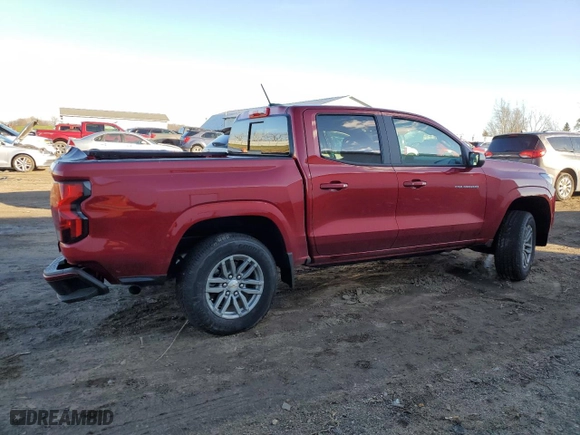 2024 Chevrolet Colorado 2WD LT with VIN 1GCPSCEK9R1233225, listed as a Copart auction lot 81139764 with 1,839 mi miles and Salvage Title. Bid and sale history available at carsss.com. Image 3.