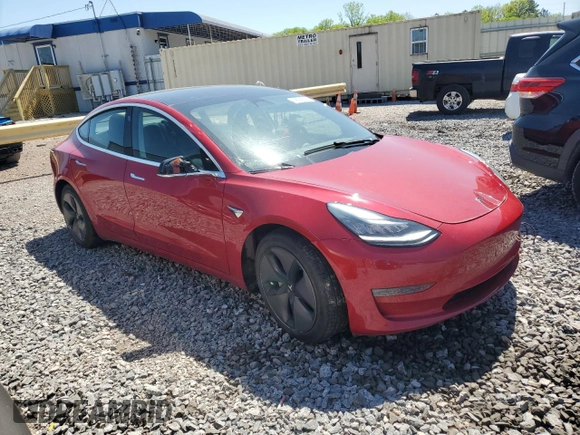 2018 Tesla Model 3 Long Range Battery with VIN 5YJ3E1EA8JF044983, listed as a Copart auction lot 49745075 with Not Provided miles and Salvage Title. Bid and sale history available at DreamBid. Image 4.