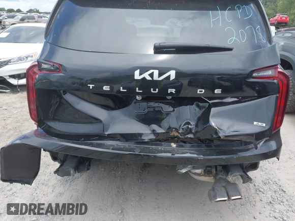 2025 Kia Telluride S with VIN 5XYP6DGC3SG612078, listed as a IAAI auction lot 42694686 with 12,167 mi miles and . Bid and sale history available at DreamBid. Image 18.