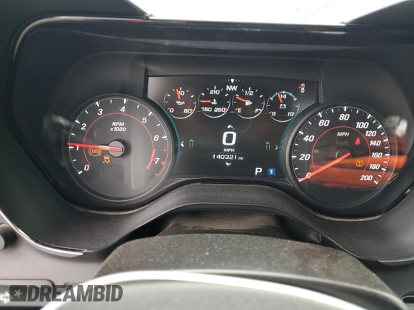 2016 Chevrolet Camaro 2SS with VIN 1G1FH1R77G0121703, listed as a Copart auction lot 58211925 with 140,321 mi miles and Clean title. Bid and sale history available at DreamBid. Image 9.