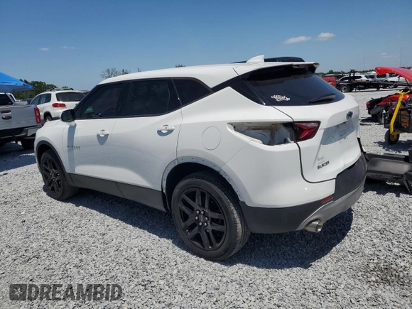 2022 Chevrolet Blazer LT z VIN 3GNKBCR44NS118635, wystawiony jako Copart lot #53523655 z przebiegiem 22 950 mil mil oraz Szkoda całkowita • Salvage title. Historia ofert i sprzedaży dostępna na DreamBid. Obrazek 2.