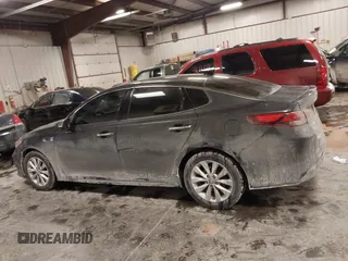 2018 Kia Optima LX with VIN 5XXGT4L30JG241236, listed as a IAAI auction lot 41612332 with 73,494 mi miles. Bid and sale history available at carsss.com. Image 14.