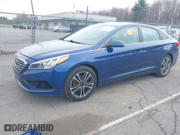 2015 Hyundai Sonata SE with VIN 5NPE24AF2FH031868, listed as a IAAI auction lot 42047793 with 241,219 mi miles and . Bid and sale history available at DreamBid. Image 2.