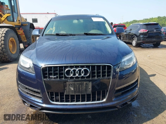 2015 Audi Q7 Premium Plus with VIN WA1LMAFE4FD019074, listed as a IAAI auction lot 42399852 with 164,010 mi miles and . Bid and sale history available at DreamBid. Image 12.