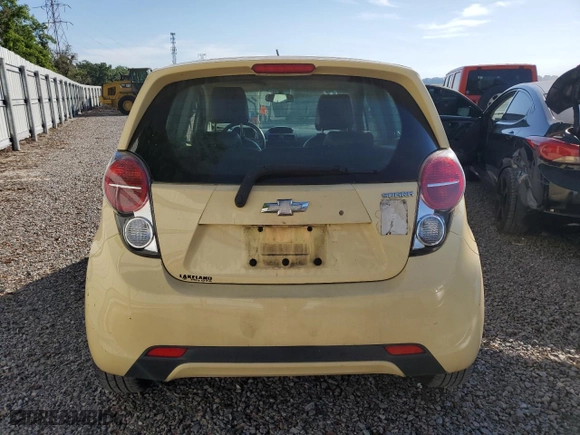 2014 Chevrolet Spark LS with VIN KL8CB6S91EC495295, listed as a Copart auction lot 50884745 with 158,780 mi miles and Clean Title. Bid and sale history available at carsss.com. Image 6.