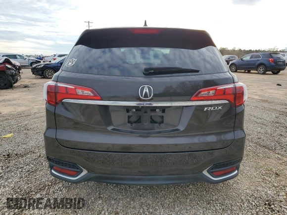 2016 Acura RDX with VIN 5J8TB3H33GL013455, listed as a Copart auction lot 87715495 with 50,555 mi miles and Non Repairable. Bid and sale history available at carsss.com. Image 6.
