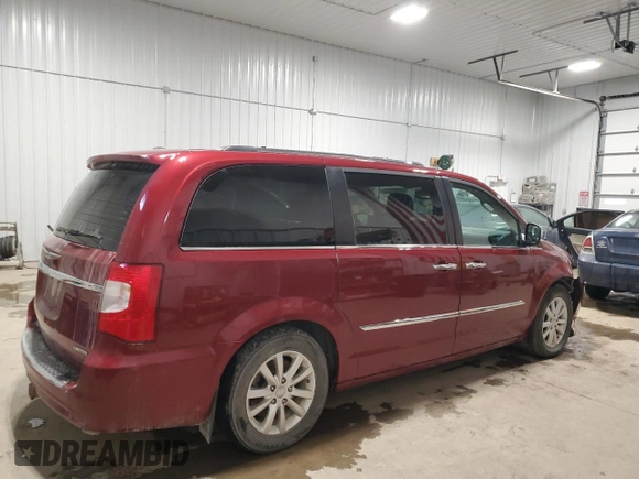 2016 Chrysler Town & Country Limited Platinum with VIN 2C4RC1GG7GR135385, listed as a Copart auction lot 87005574 with 145,863 mi miles and Salvage Title. Bid and sale history available at carsss.com. Image 3.
