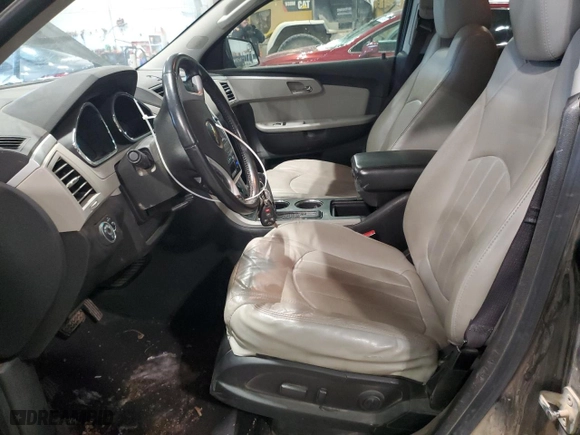 2012 Chevrolet Traverse LTZ with VIN 1GNKVLED1CJ227081, listed as a Copart auction lot 45733715 with 0 mi miles and Clean Title. Bid and sale history available at carsss.com. Image 7.
