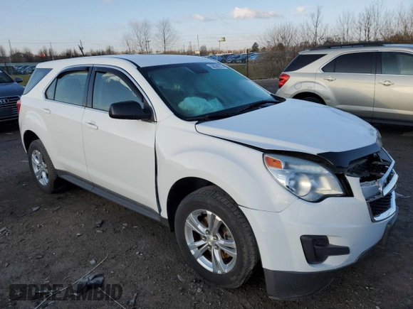 2015 Chevrolet Equinox LS with VIN 2GNALAEK3F1118284, listed as a Copart auction lot 50038275 with 140,225 mi miles and Salvage Title. Bid and sale history available at DreamBid. Image 4.