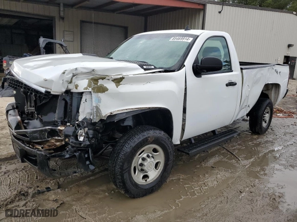 2007 Chevrolet Silverado 2500HD Work Truck with VIN 1GCHC24K27E577109, listed as a Copart auction lot 85469914 with NaN miles and Salvage Title. Bid and sale history available at carsss.com. Image 1.