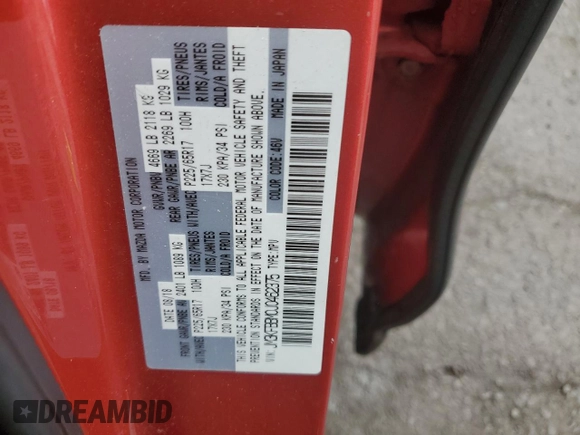 2018 Mazda CX-5 Sport with VIN JM3KFBBM0J0462375, listed as a Copart auction lot 49721765 with 77,538 mi miles and Salvage Title. Bid and sale history available at carsss.com. Image 15.