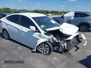 2017 Hyundai Accent SE z VIN KMHCT4AE7HU222363, wystawiony jako IAAI lot #42310268 z przebiegiem 122 940 mil mil oraz . Historia ofert i sprzedaży dostępna na DreamBid. Obrazek 1.